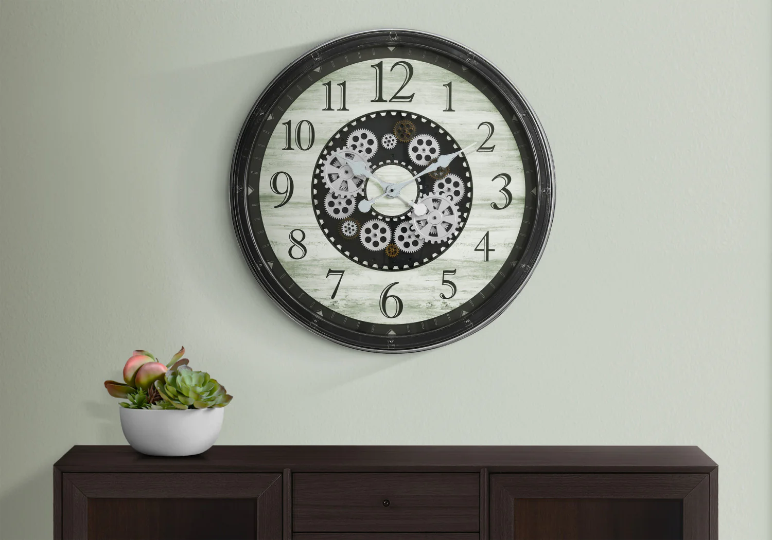 Solitude Clock - Brown - Image 2
