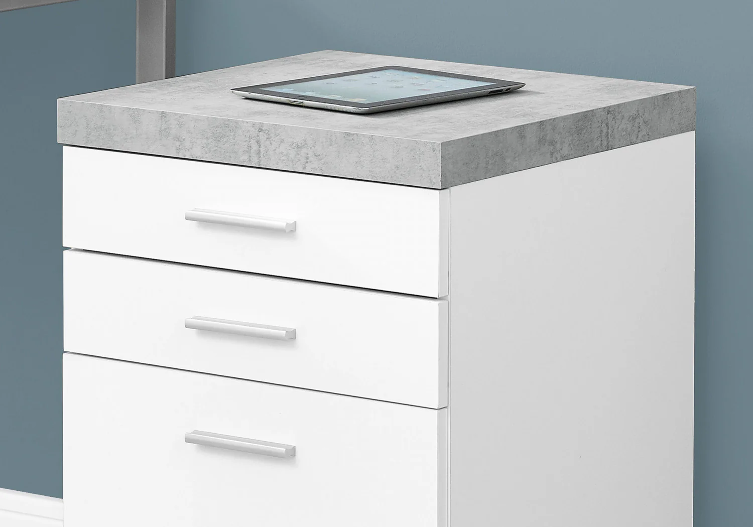 Solvi Filing Cabinet - White - Image 5