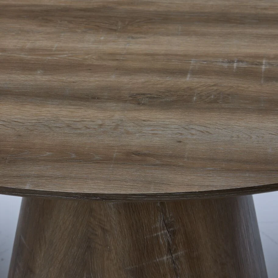 Soraya 47" Round Dining Table - Faux Wood - Image 2