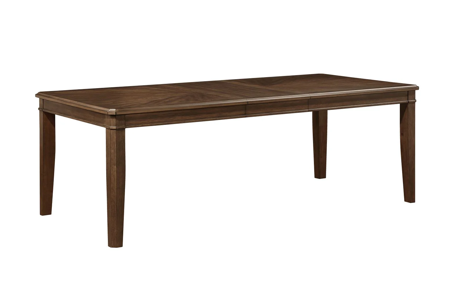 Spice 7-Piece Extendable Dining Set - Dark Cherry, Beige - Image 4