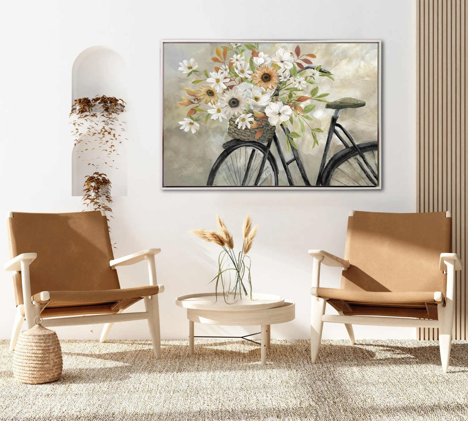 Springtime Delivery Wall Art - Multi-Colour - 30 X 45 - Image 2