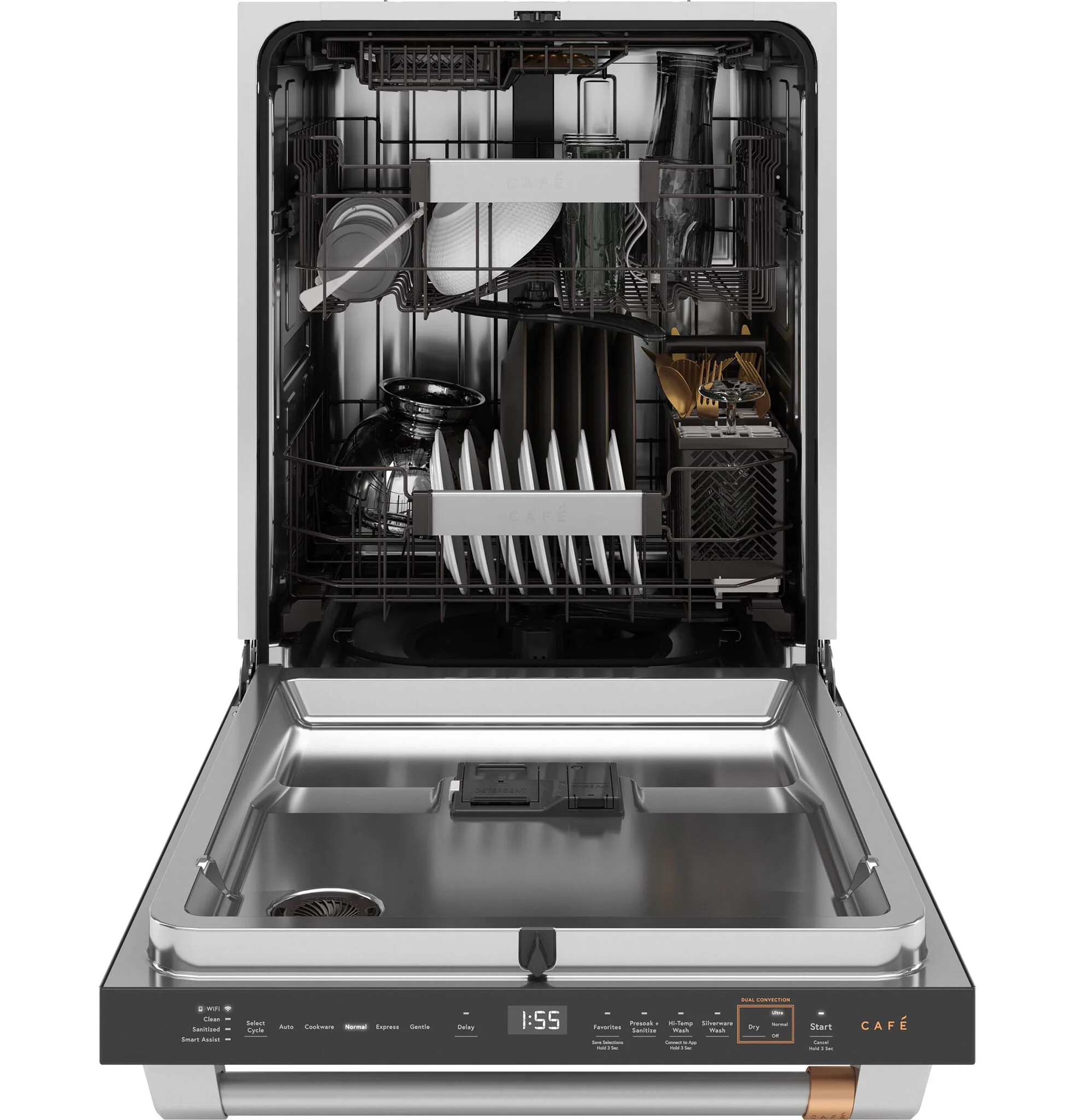 Café Stainless Steel CustomFit Dishwasher with Dual Convention Dry - CDT858P2VS1 - Image 3