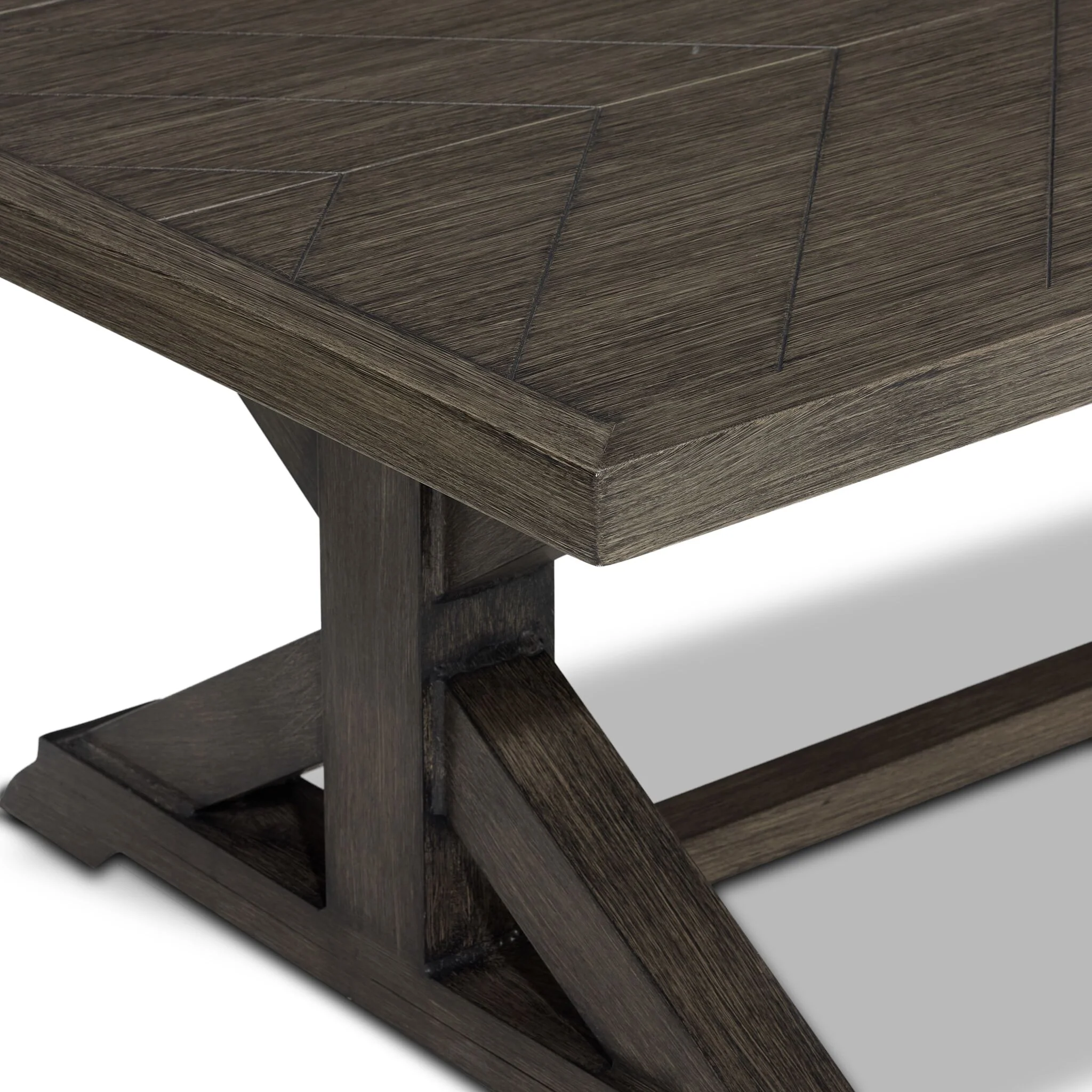 Staten Island Outdoor Coffee Table - Grey - Image 3