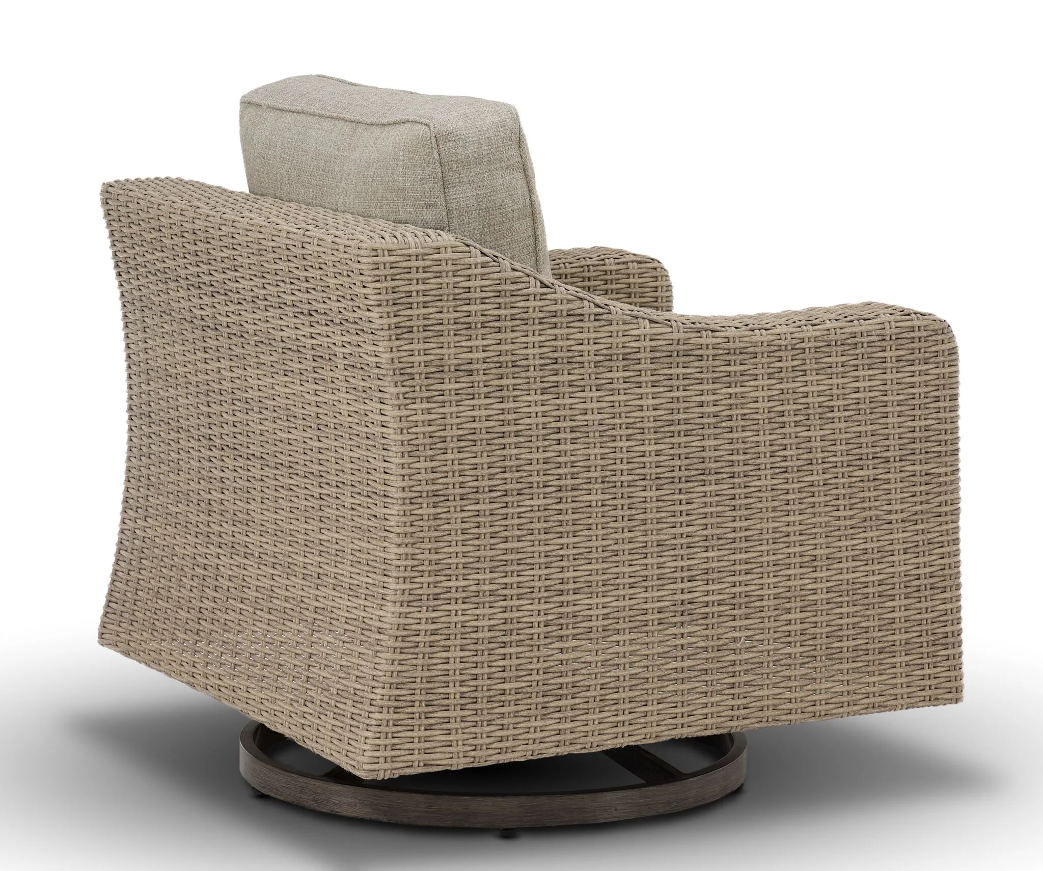 Staten Island Swivel Chair - Grey - Image 3