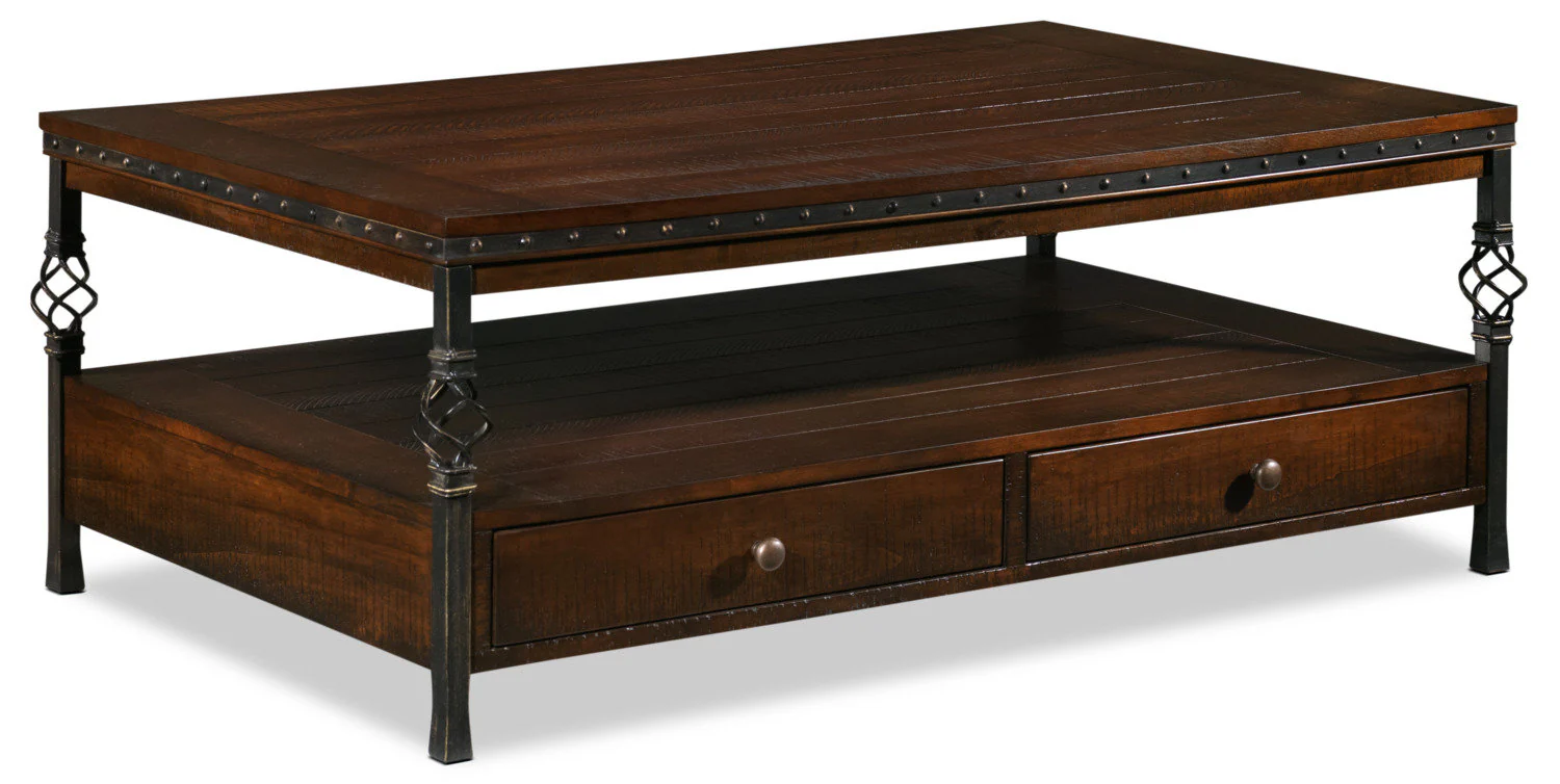 Sterling Coffee Table and Two End Tables - Walnut - Image 2