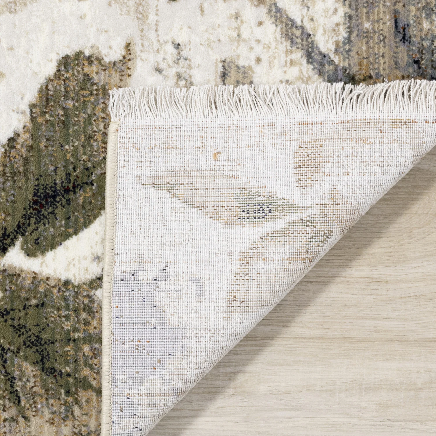 Sterling Contemporary Floral Area Rug - 5' X 8' - Cream/Green/Rust - Image 11