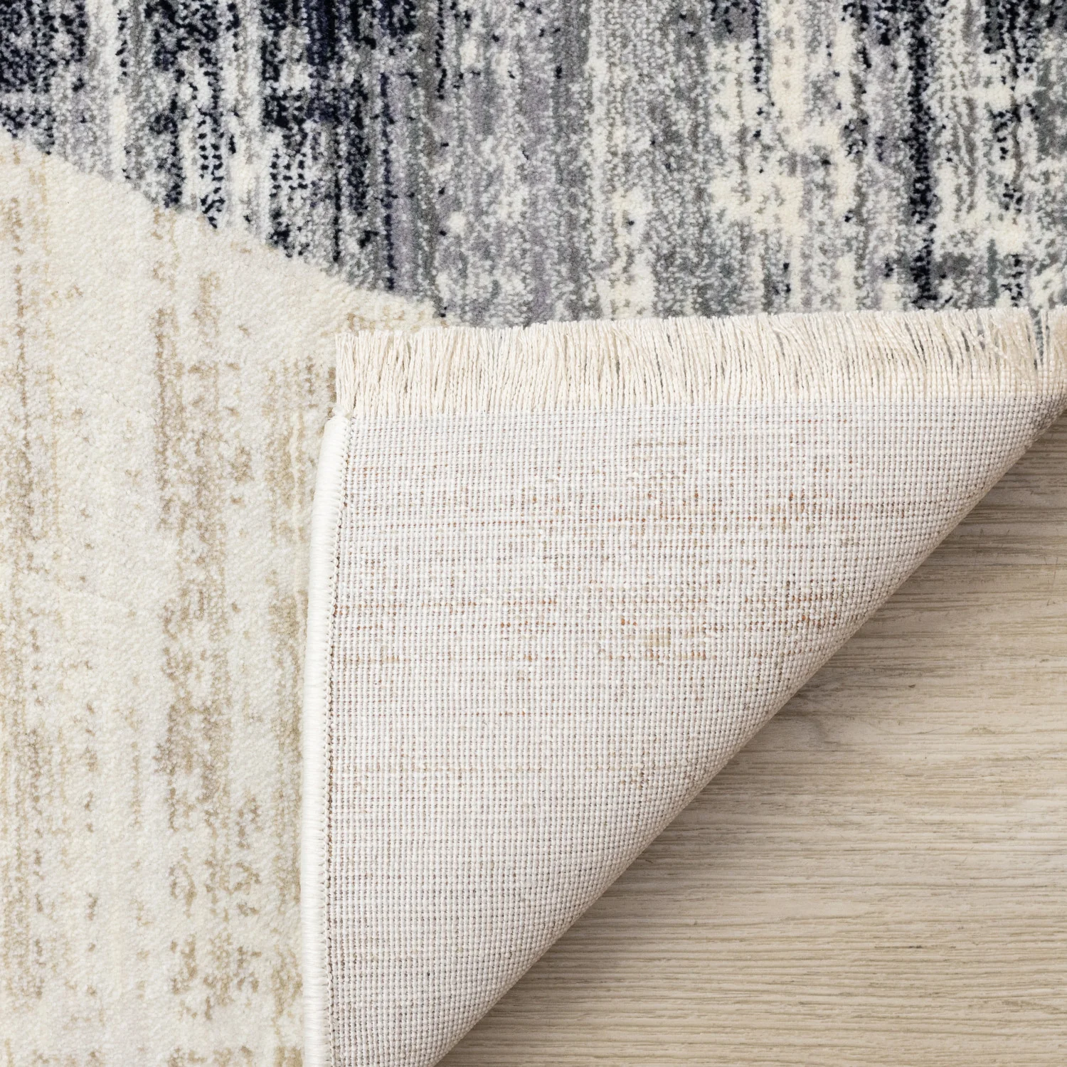Sterling Modern Teardrop Area Rug - 8' X 11' - Brown/Cream - Image 11