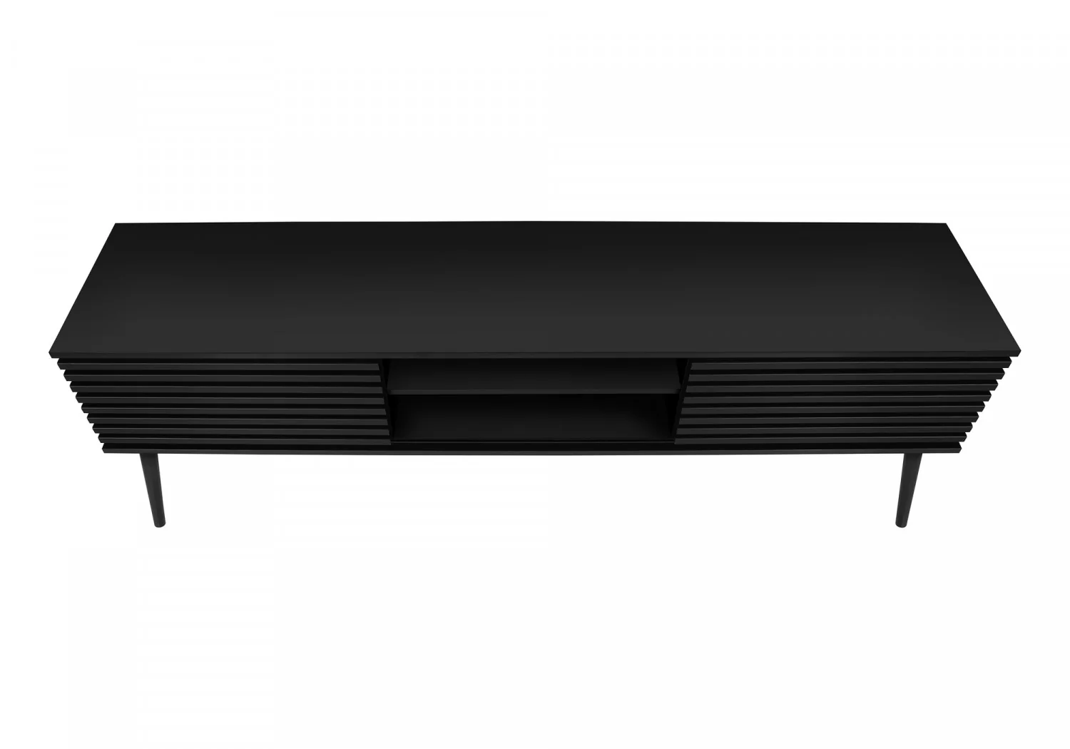 Streamline 71" TV Stand - Black - Image 12
