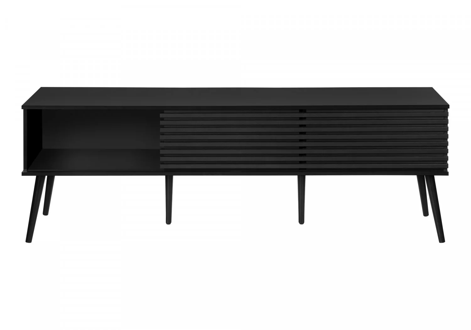 Streamline 71" TV Stand - Black - Image 8