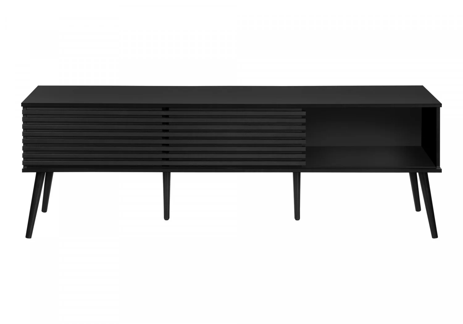Streamline 71" TV Stand - Black - Image 9