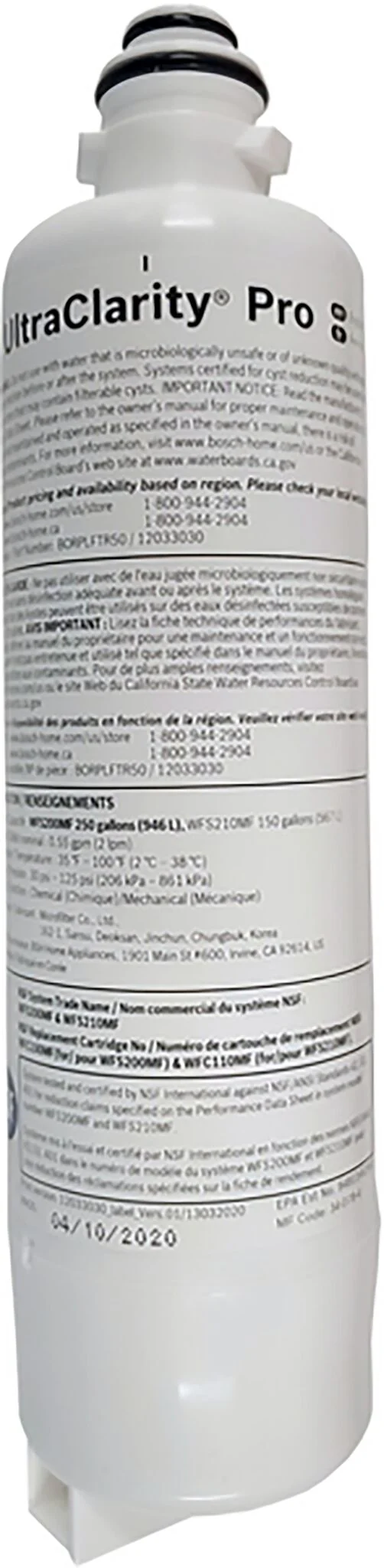Bosch UltraClarity Pro Water Filter - BORPLFTR55 - Image 3