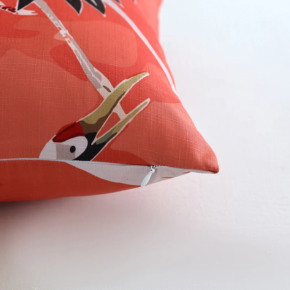 Summer Breeze Outdoor Decorative Accent Cushion - Crane - Image 2