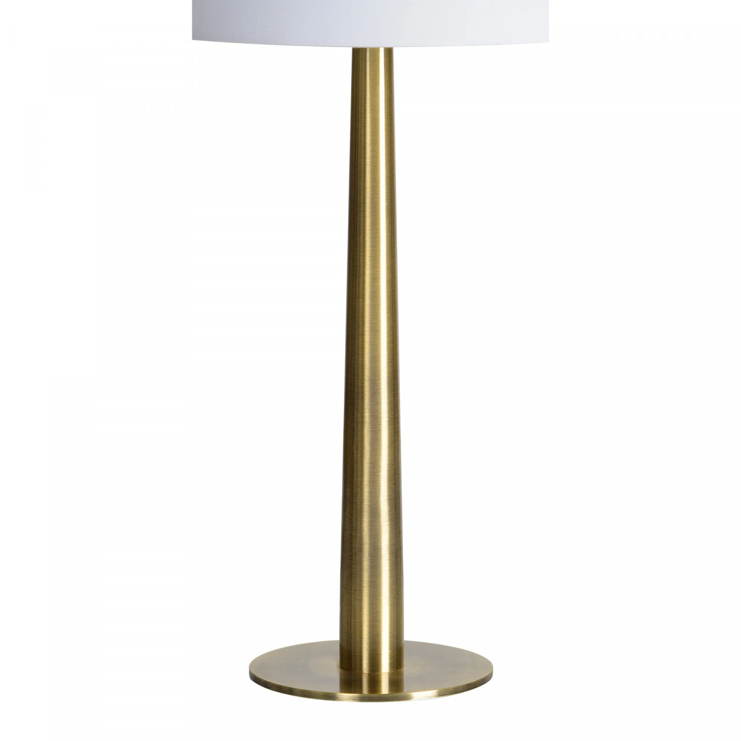 Susa Table Lamp - Antique Brass/Off-white - Set of Two - Image 2