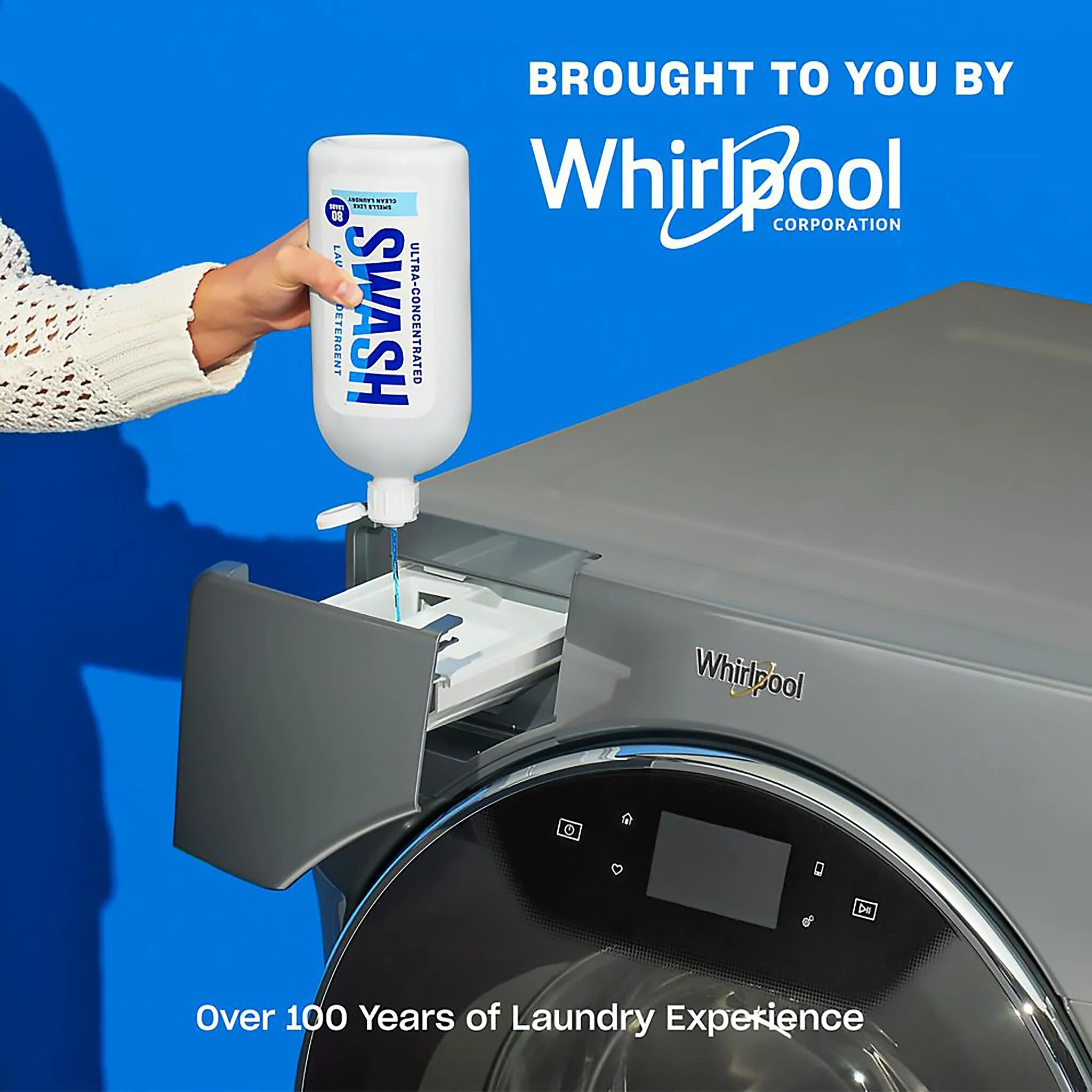 Swash Smells Like Nothing Liquid Laundry Detergent - SWHLDLFF2BS - Image 3