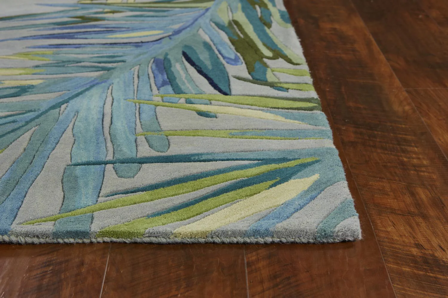 Syracuse II 8'6" x 11'6" - Grey/Blue Area Rug - Image 2