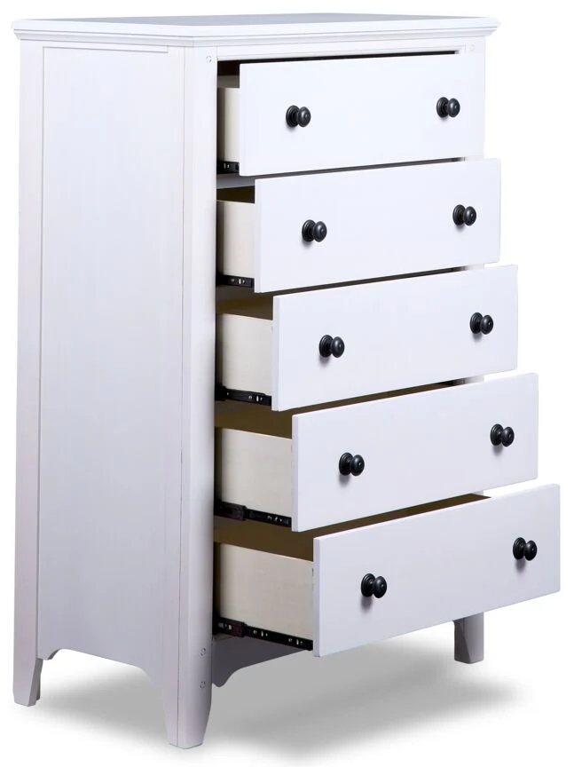 Tahoe 5-Drawer Chest - Sea Shell - Image 3