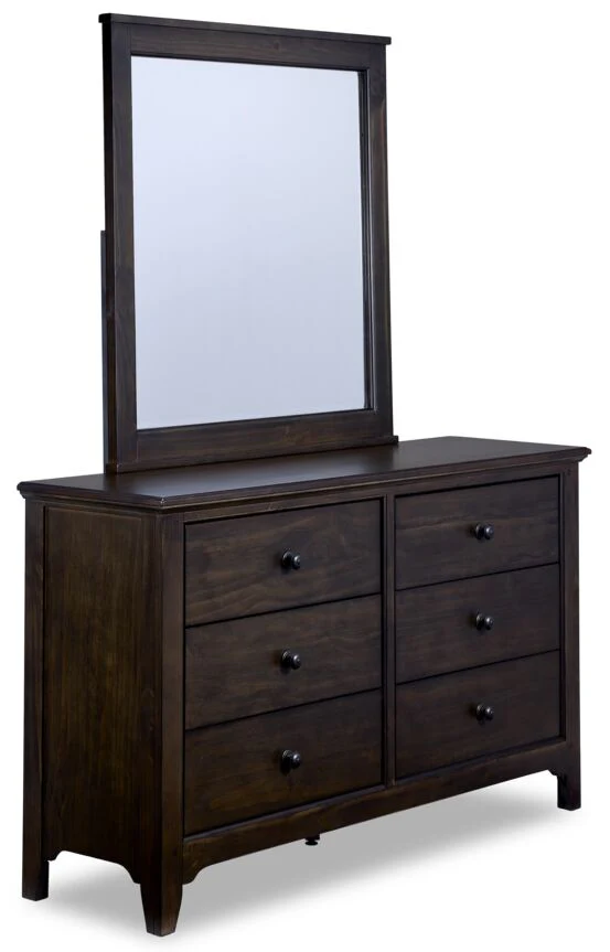 Tahoe 6-Piece Queen Bedroom Package - River Rock - Image 5