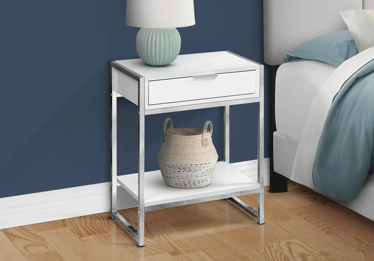 Tallen Side Table - White - Image 6