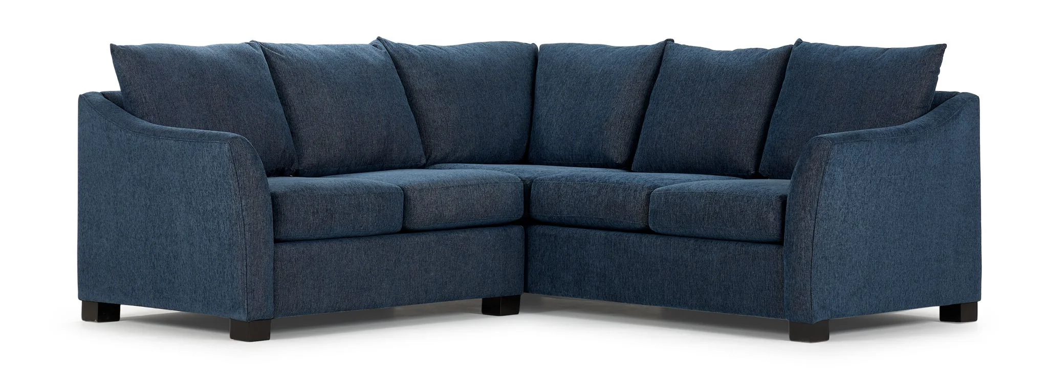 Tami 2-Piece Sectional with Left-Facing Loveseat - Dexter Dark Blue - Image 3