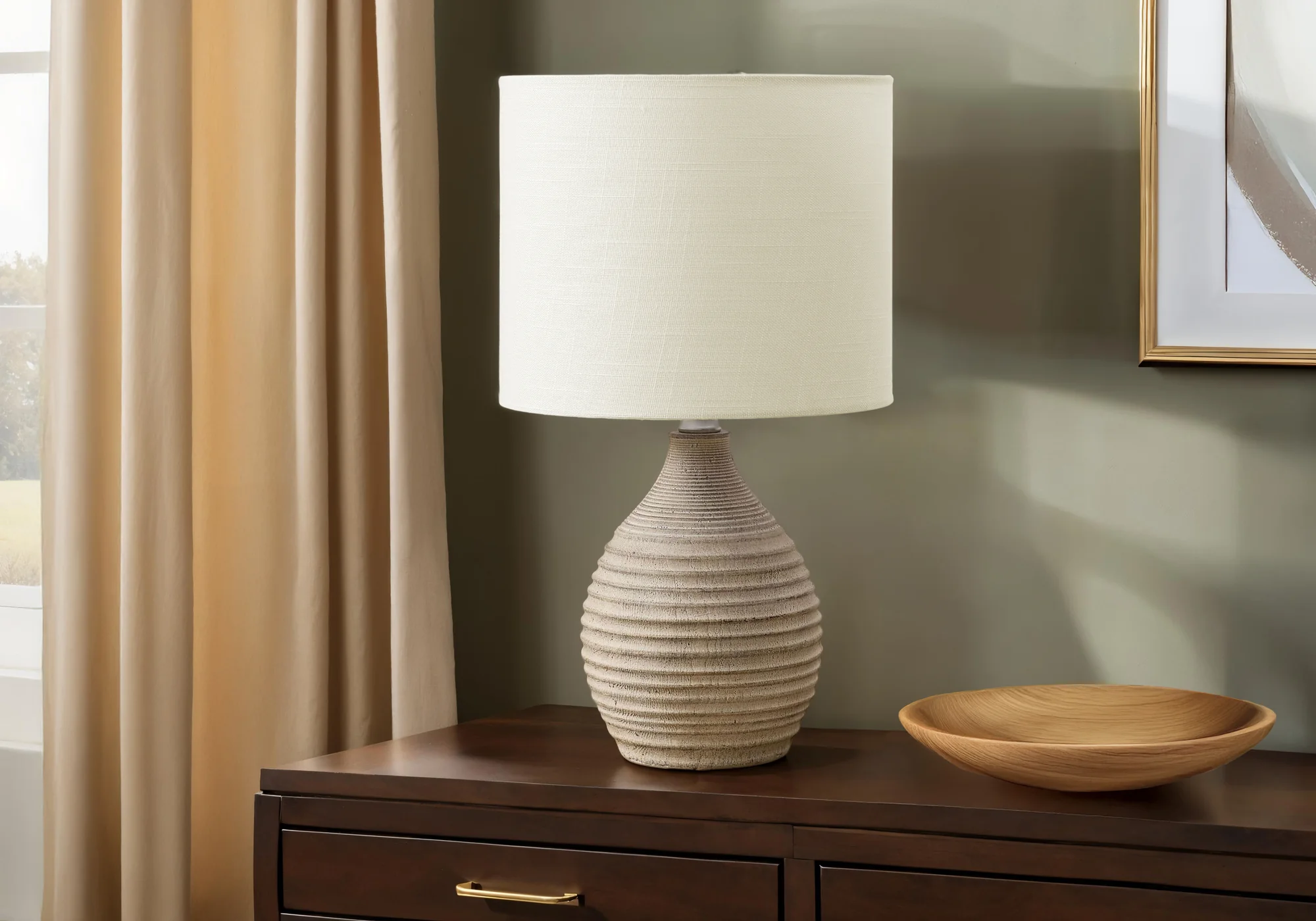 Taro Table Lamp - Brown - Image 2