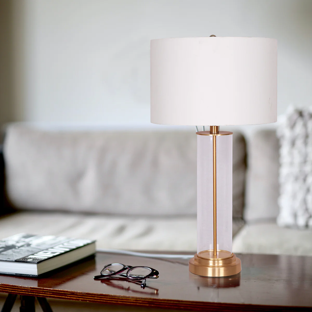 Tate 27" Table Lamp - Gold - Image 2