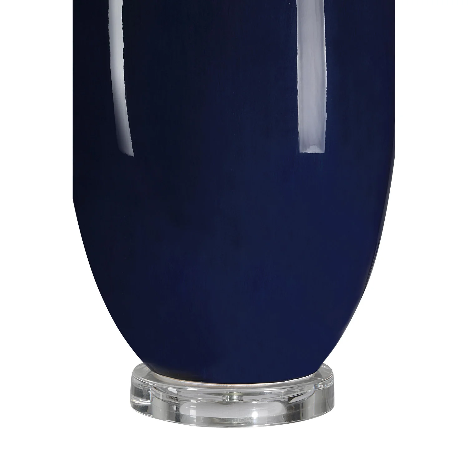 Tavi Table Lamp - Crackled Navy - Image 2