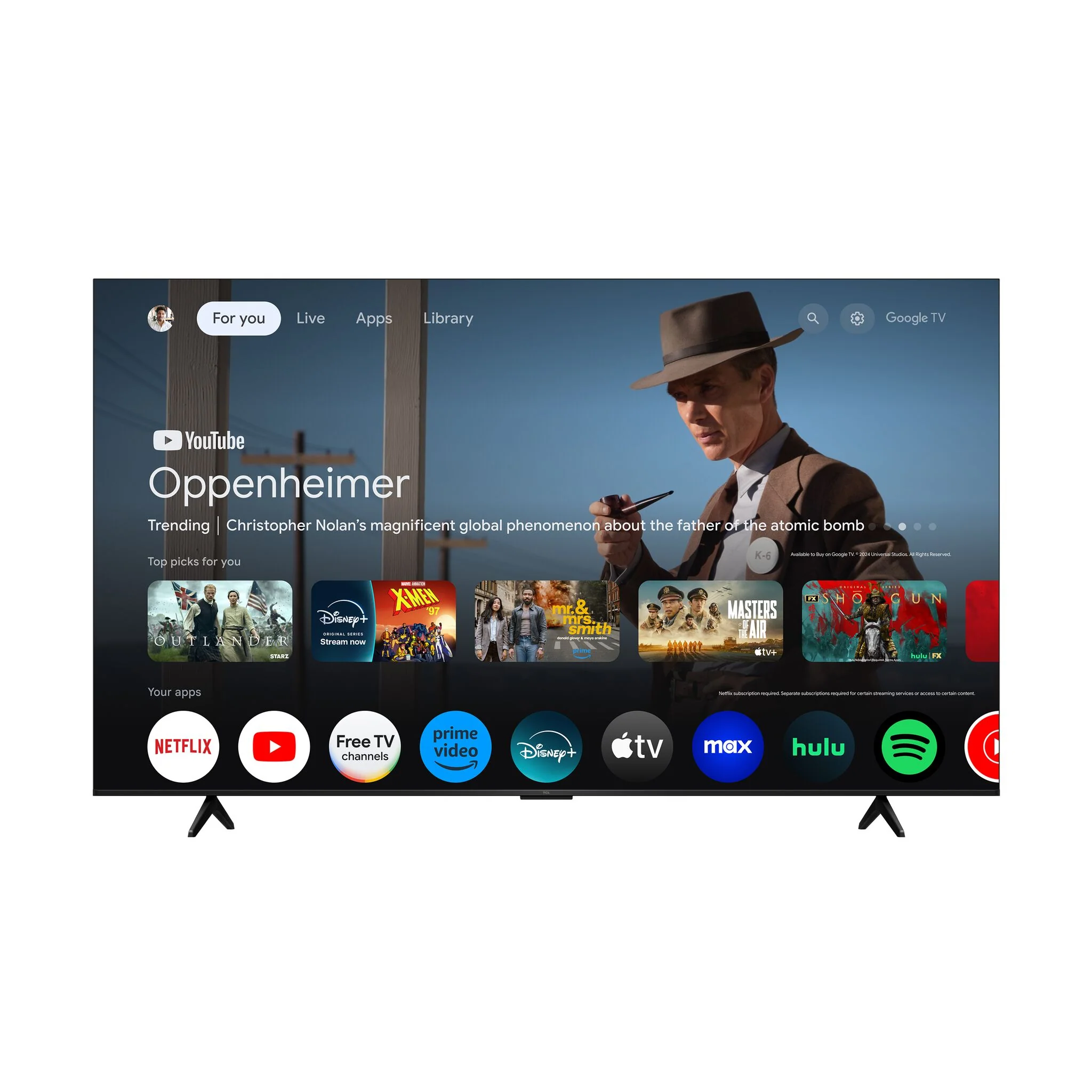 TCL 85" S45K Series 4K UHD HDR LED Smart TV with Google TV - 85S45K - Image 3