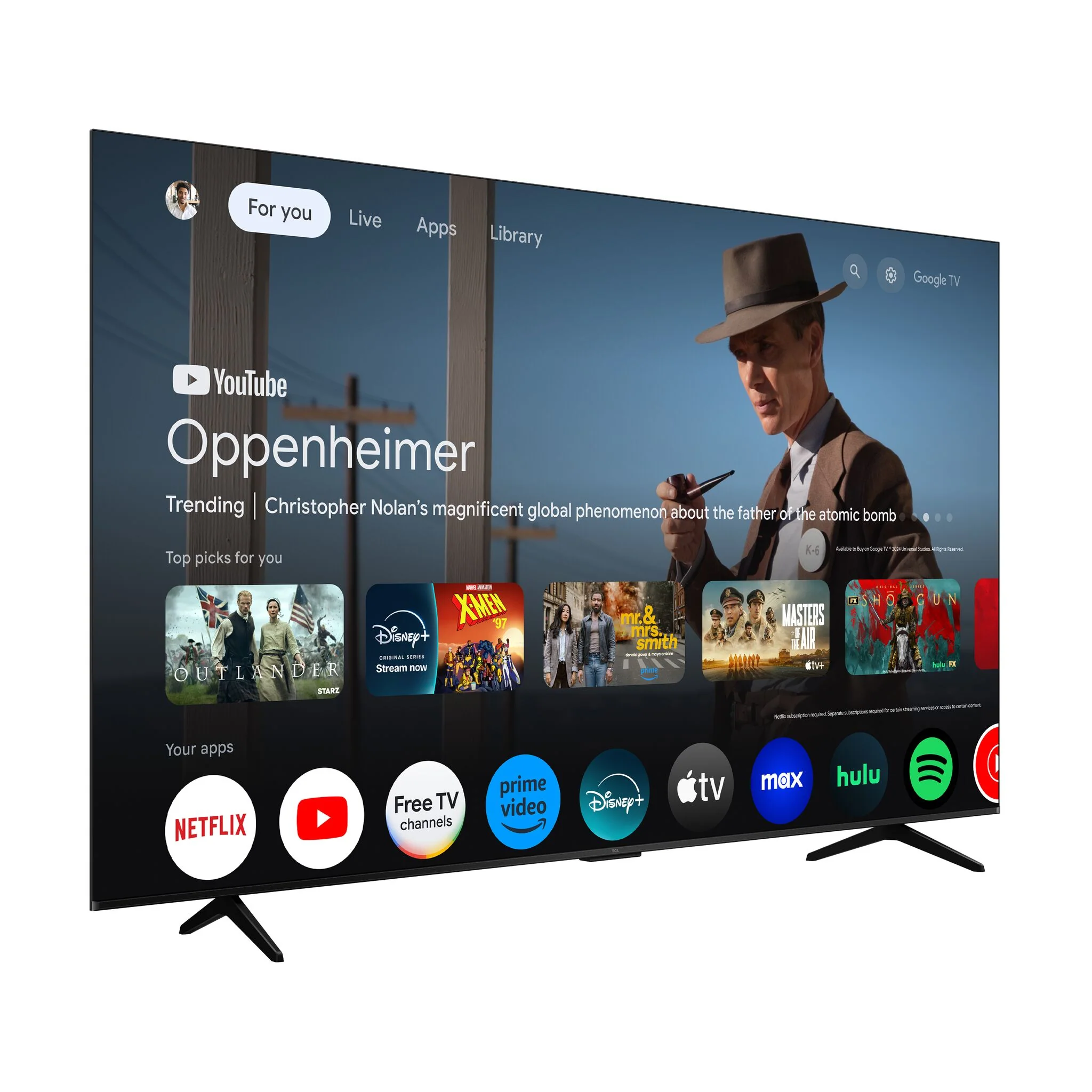 TCL 85" S45K Series 4K UHD HDR LED Smart TV with Google TV - 85S45K - Image 4