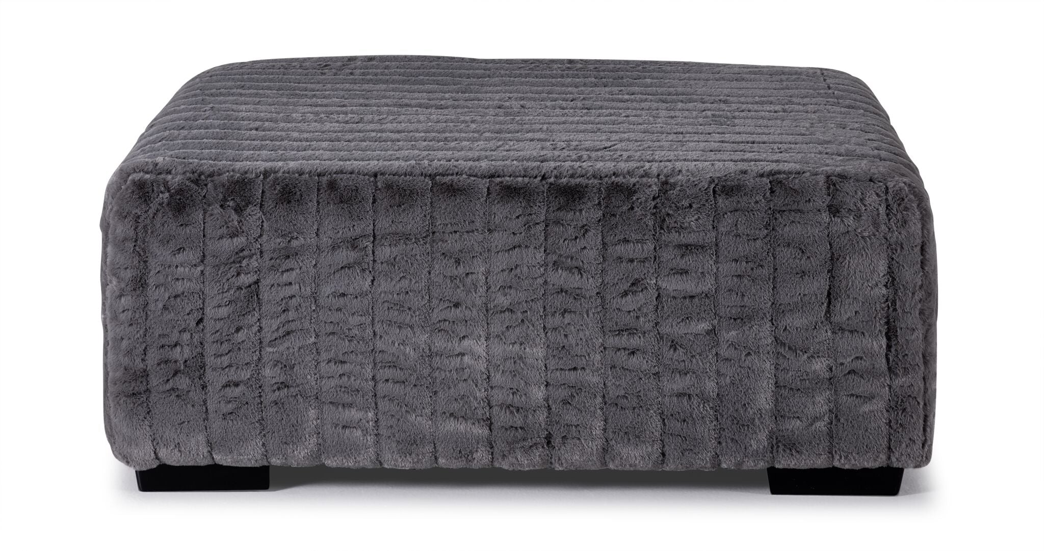 Teddy Ottoman-Grey - Image 2