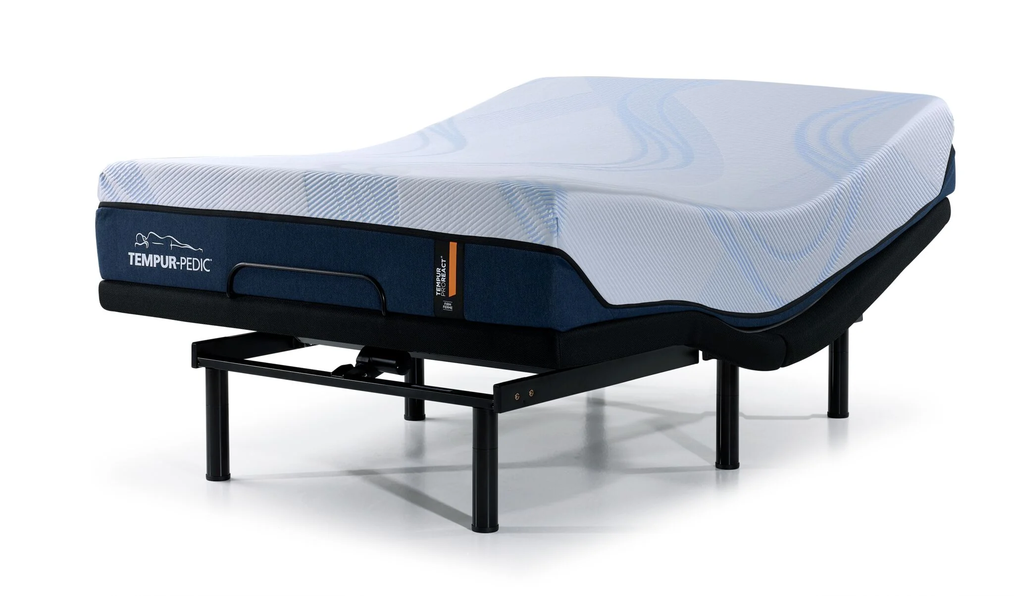 Tempur-Pedic Pro React 2.0 Firm 12" Queen Mattress and L2 Motion Pro Adjustable Base - Image 3