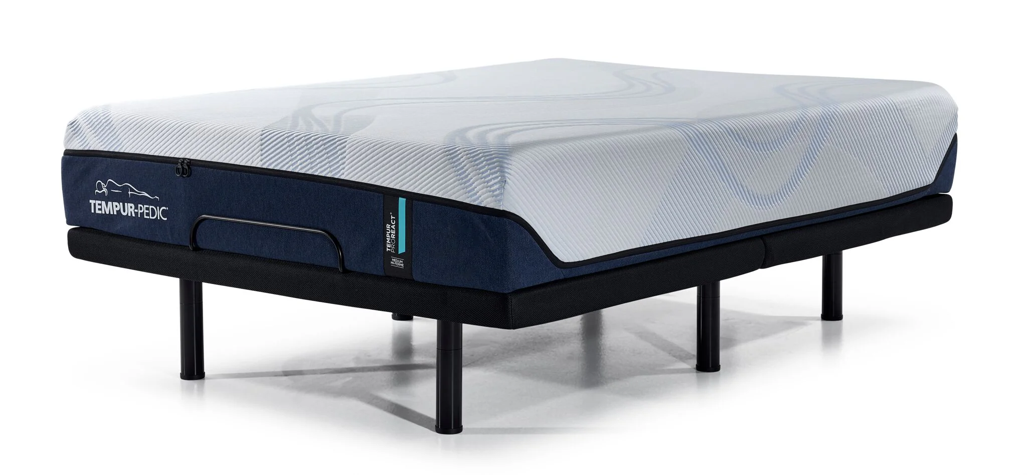 Tempur-Pedic Pro-React 2.0 Medium 12" Full Mattress and L2 Motion Pro Adjustable Base - Image 2