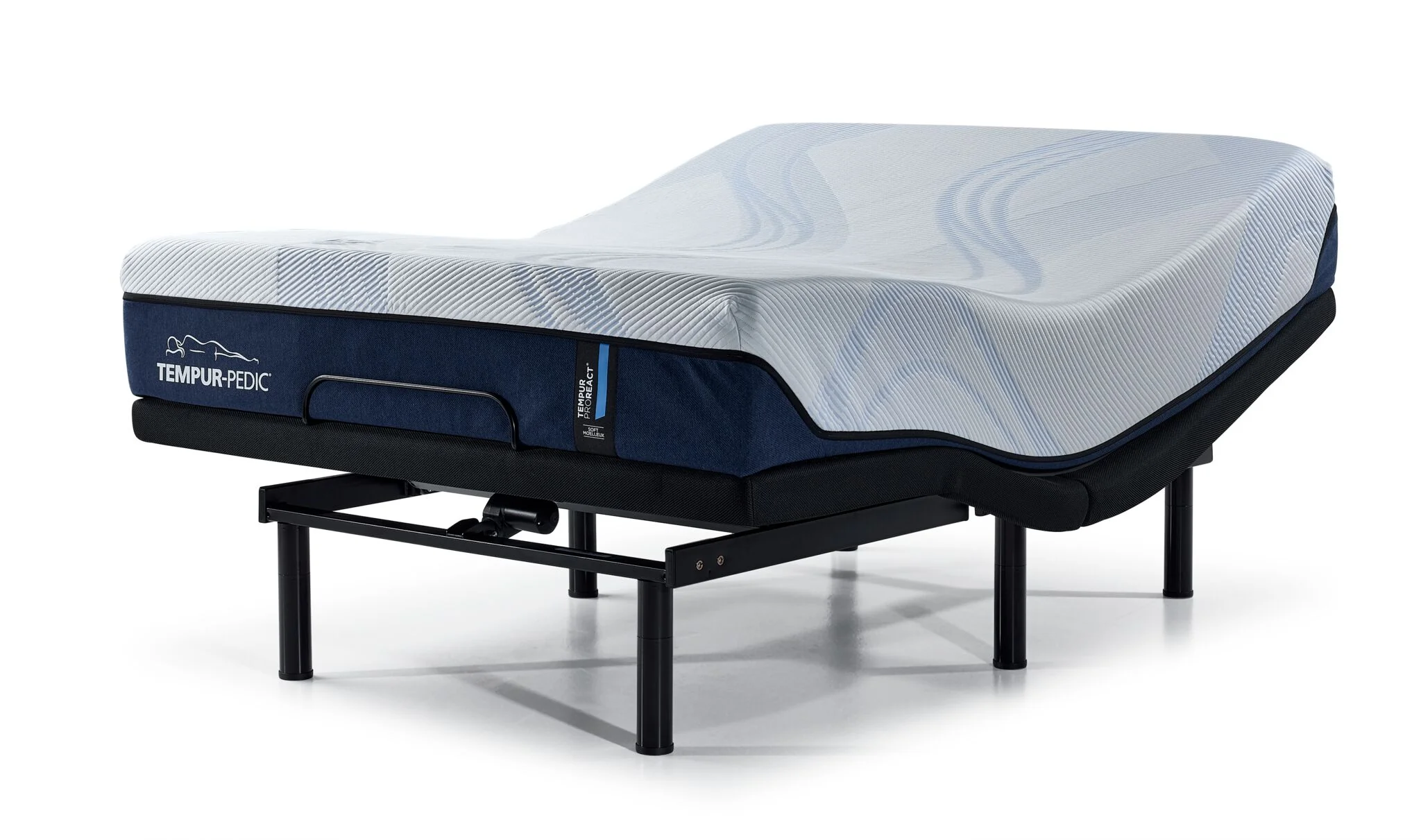 Tempur-Pedic Pro React 2.0 Soft 12" King Mattress and L2 Motion Pro Adjustable Base - Image 3