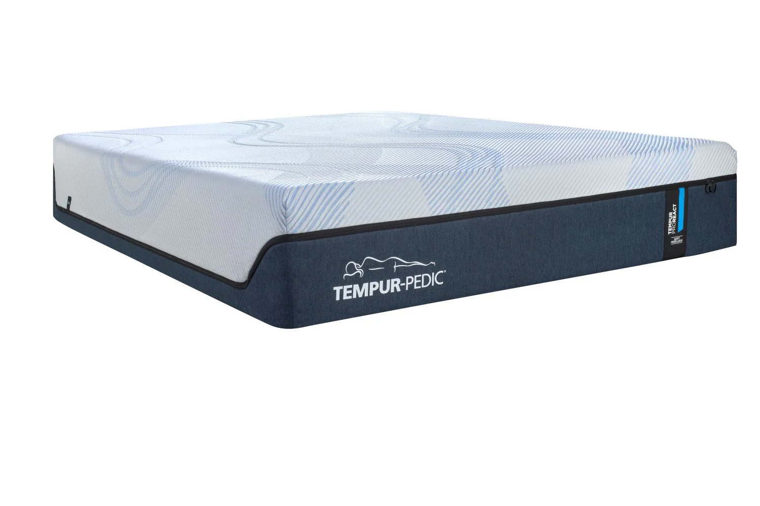 Tempur-Pedic Pro-React 2.0 Soft King Mattress and Split Boxspring Set - Image 2