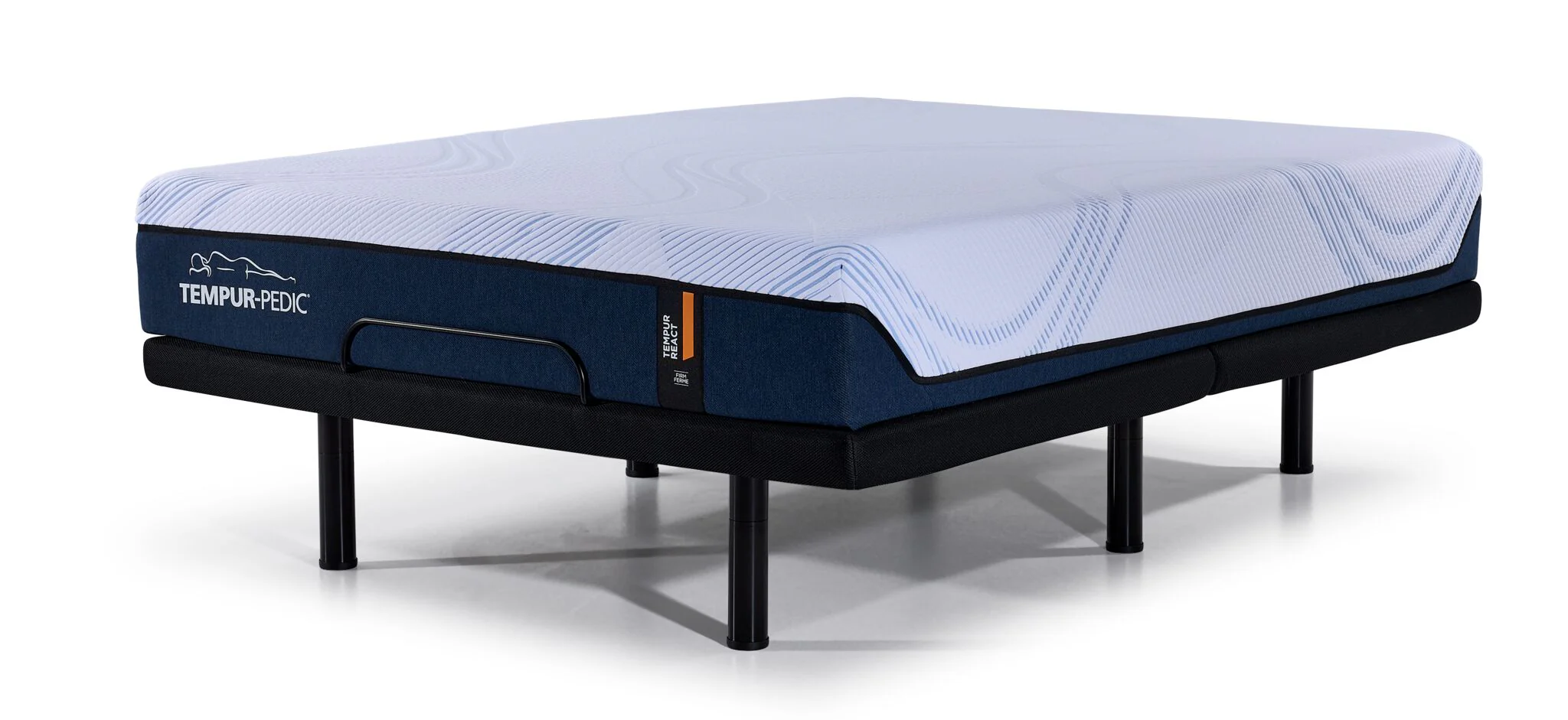Tempur-Pedic React 2.0 Firm 11" Full Mattress and L2 Motion Pro Adjustable Base - Image 2