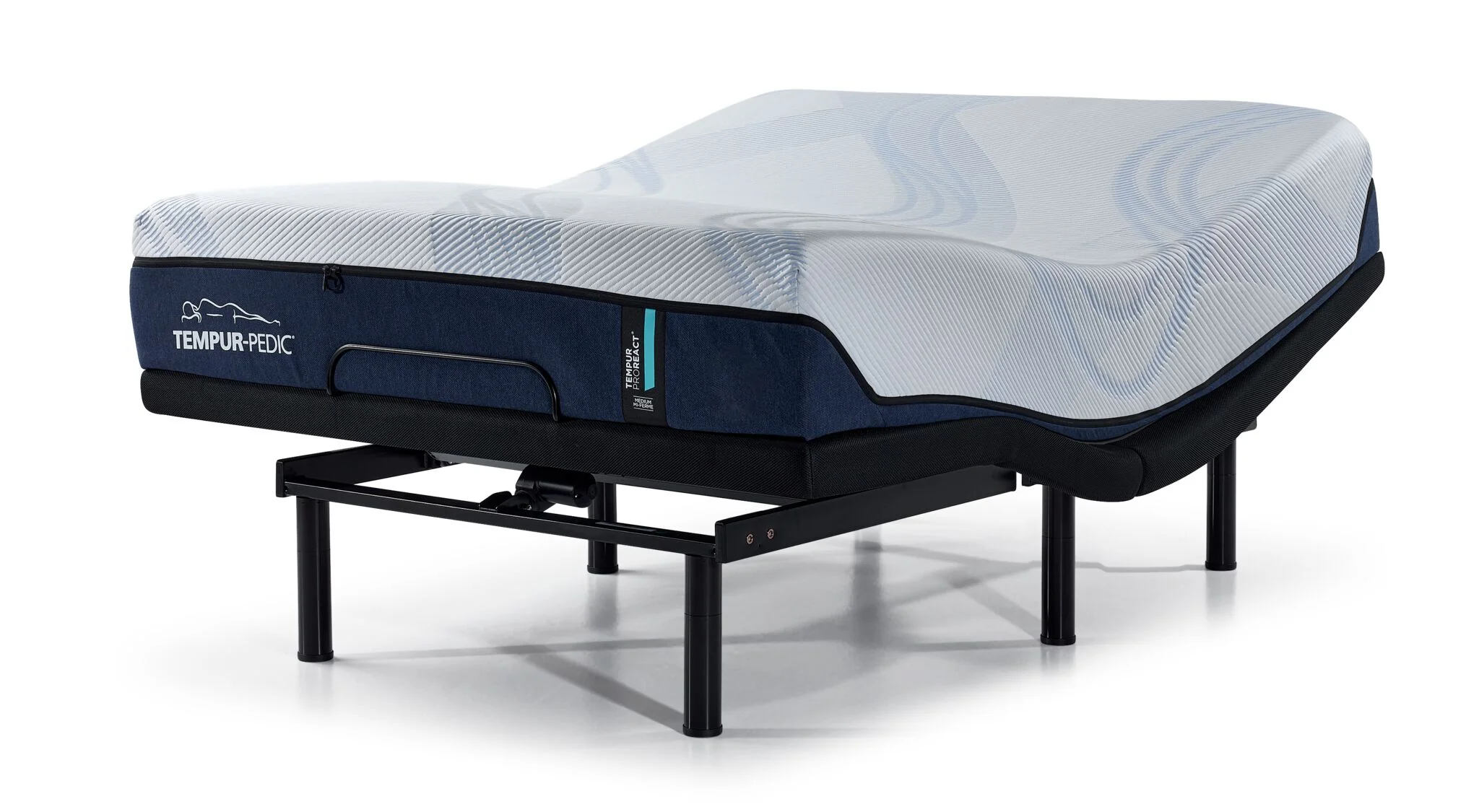 Tempur-Pedic Pro-React 2.0 Medium 12" Twin XL Mattress and L2 Motion Pro Adjustable Base - Image 3