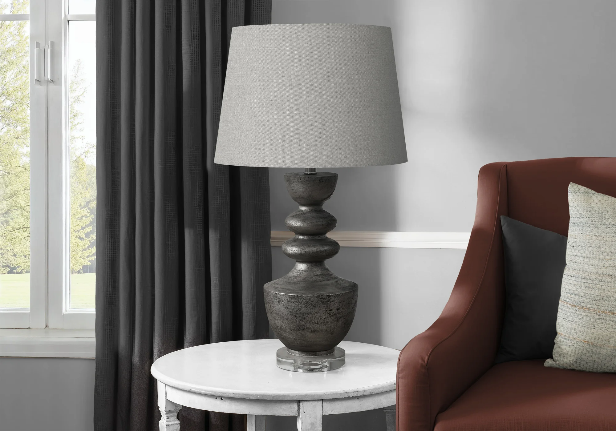 Tenz Table Lamp - Grey - Image 2
