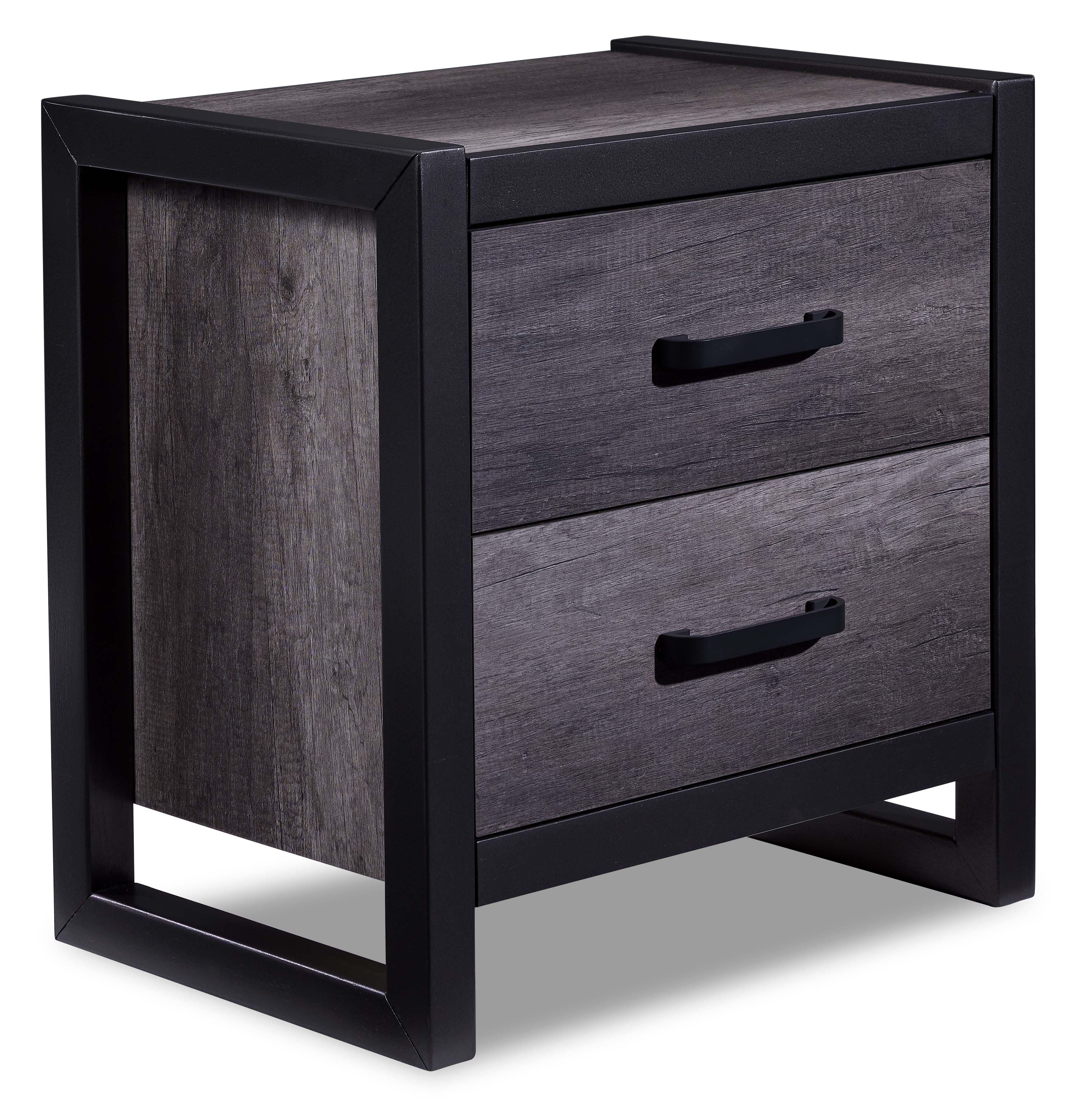 Terra 6-Piece Twin Panel Bedroom Package - Grey - Image 3