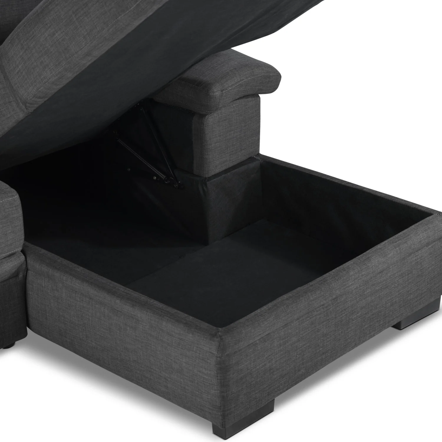 Tessaro Pop-Up Sofa Bed - Charcoal - Image 14