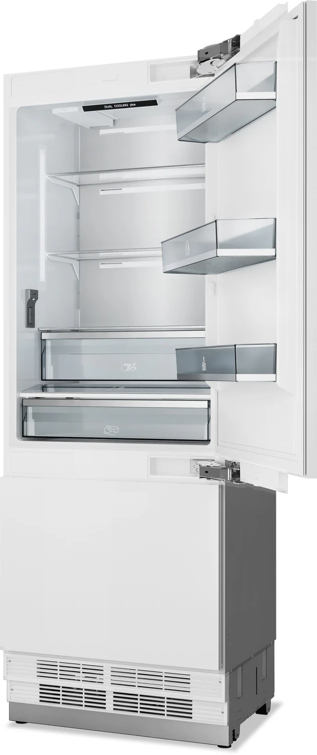 Thor Kitchen 29.75" 16.1 Cu. Ft. Panel-Ready Built-In Bottom-Freezer Refrigerator - XRF3016BBP - Image 6