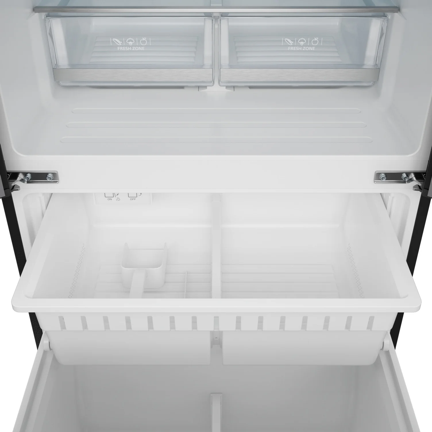 Thor Kitchen - Gordon Ramsay Collection 30" 17.5 Cu. Ft. Matte Black Counter-Depth French Door Refrigerator with Ice Maker - RF3017FFD00 - Image 5