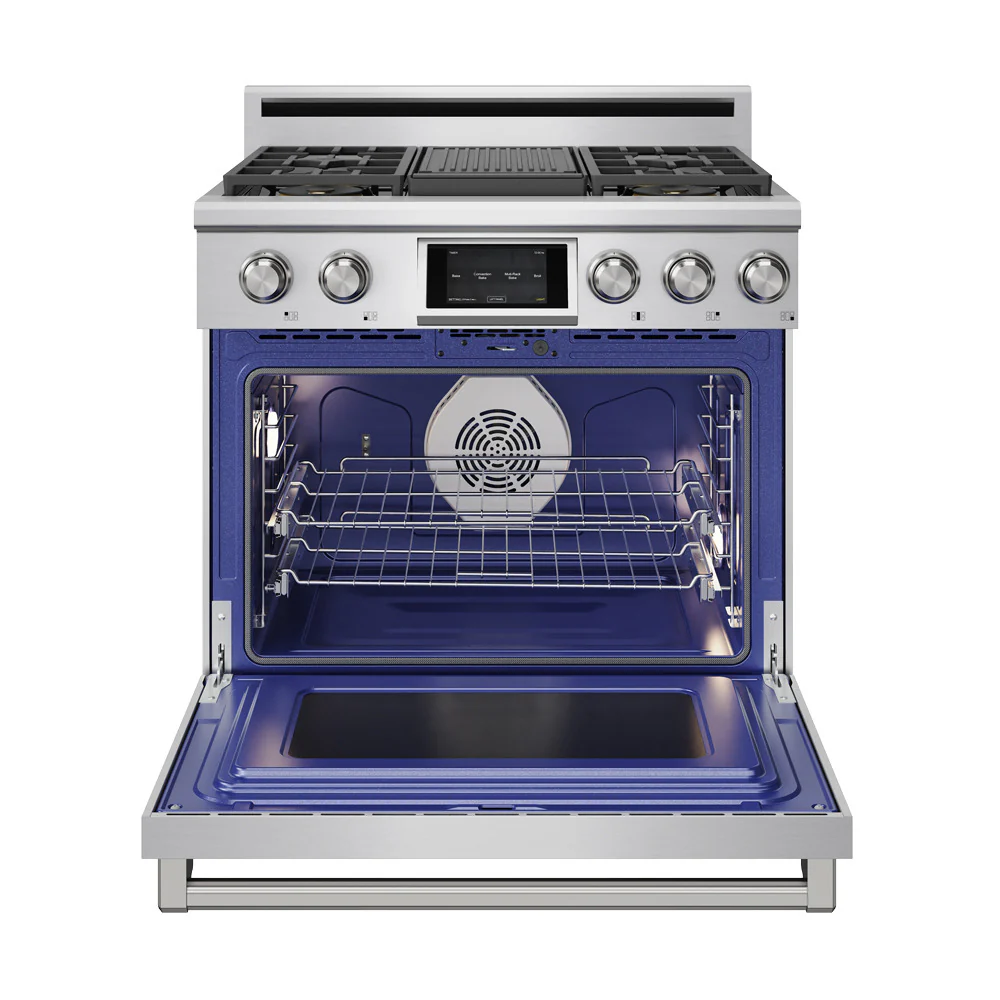 Thor Kitchen Stainless Steel 36" Dual Fuel Range (6.0 cu ft)- XRD36E - Image 3