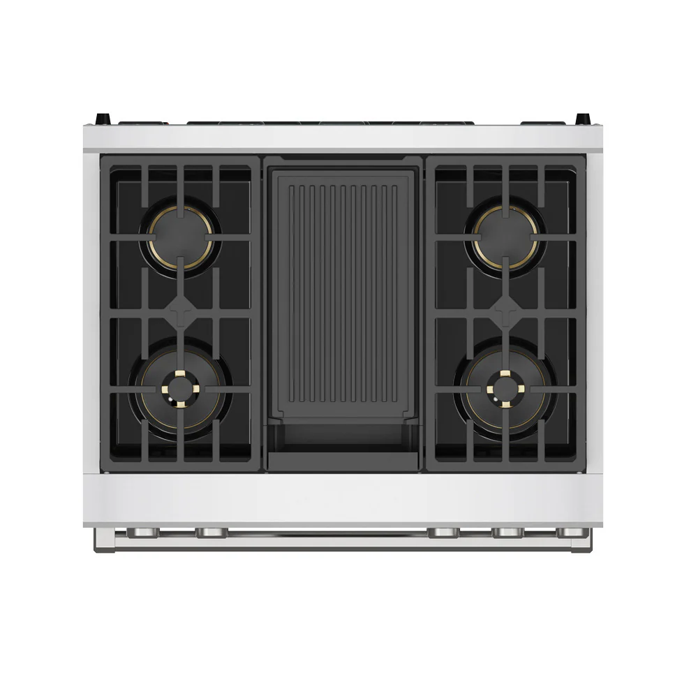 Thor Kitchen Stainless Steel 36" Dual Fuel Range (6.0 cu ft)- XRD36E - Image 7