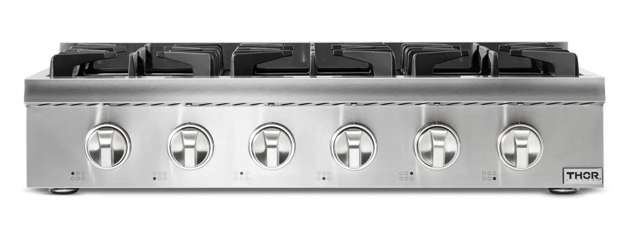 Thor Kitchen Stainless Steel 36" Gas Rangetop - HRT3618U - Image 2