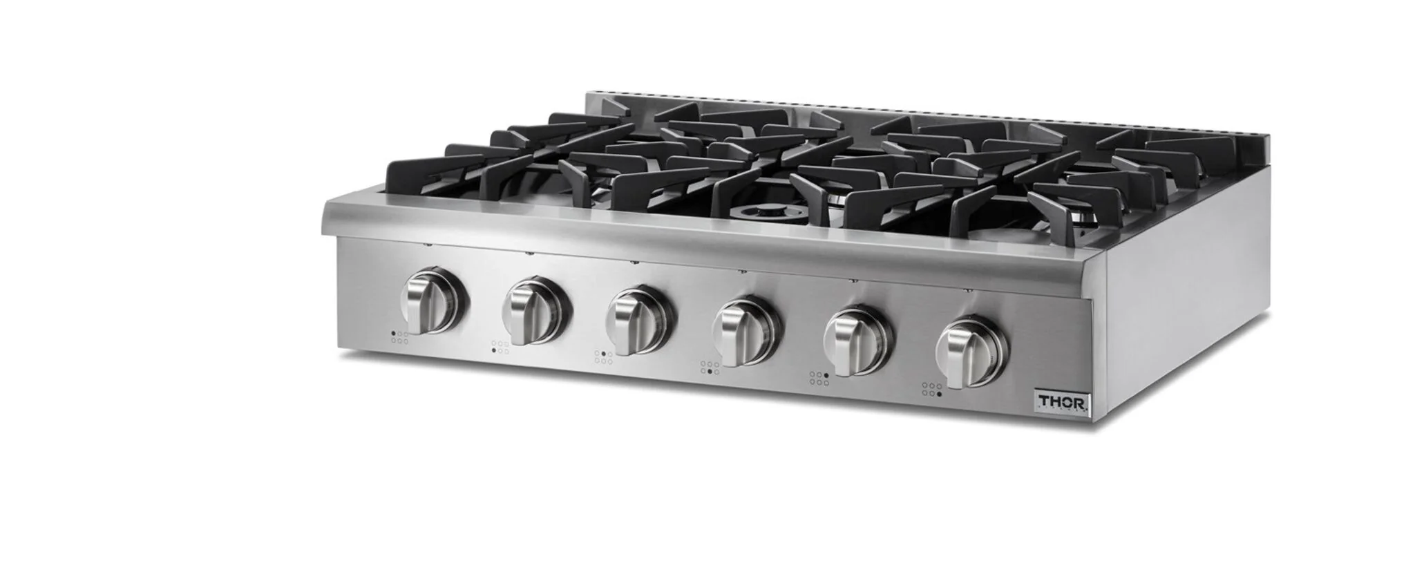 Thor Kitchen Stainless Steel 36" Gas Rangetop - HRT3618U - Image 3