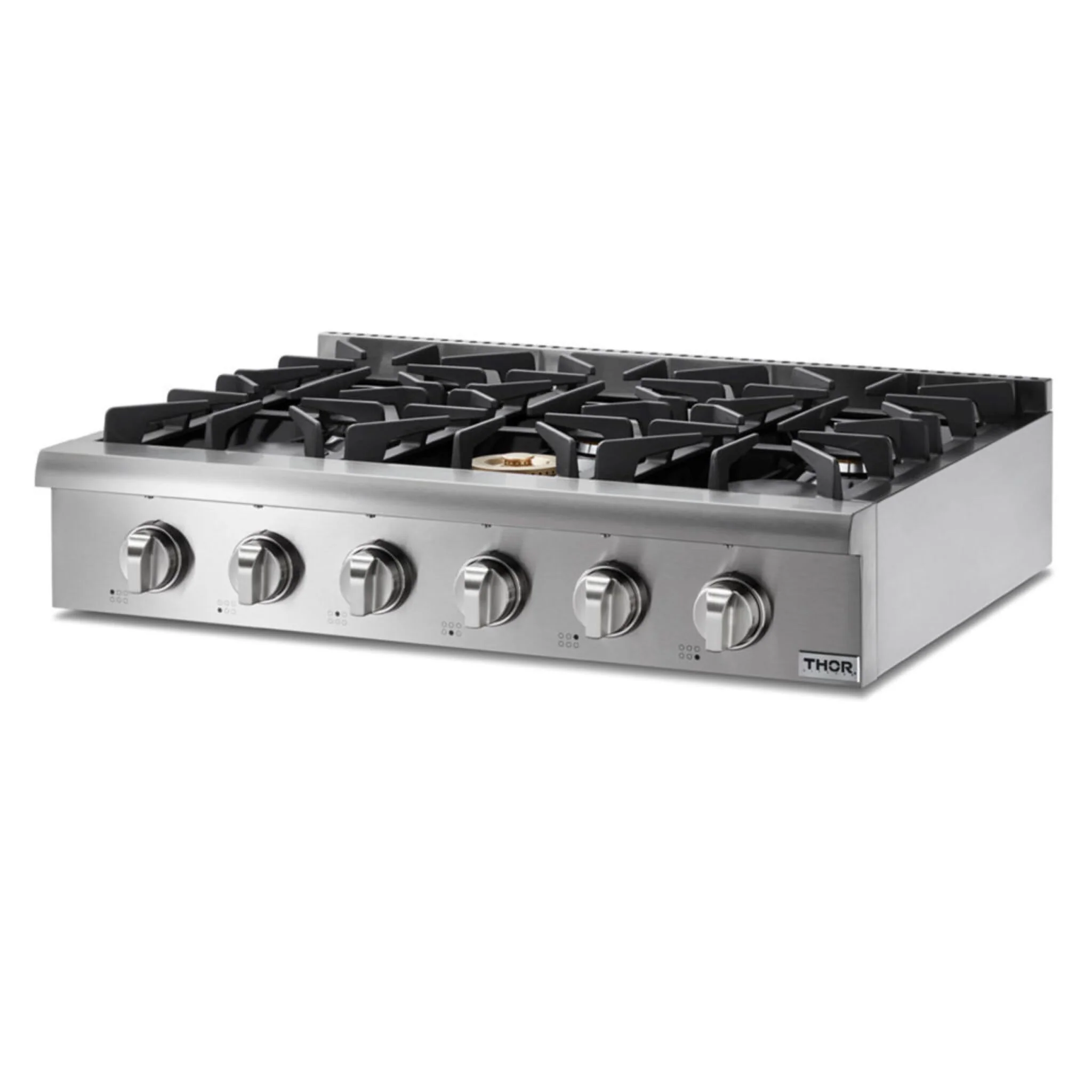 Thor Kitchen Stainless Steel 36" Gas Rangetop - HRT3618U - Image 4