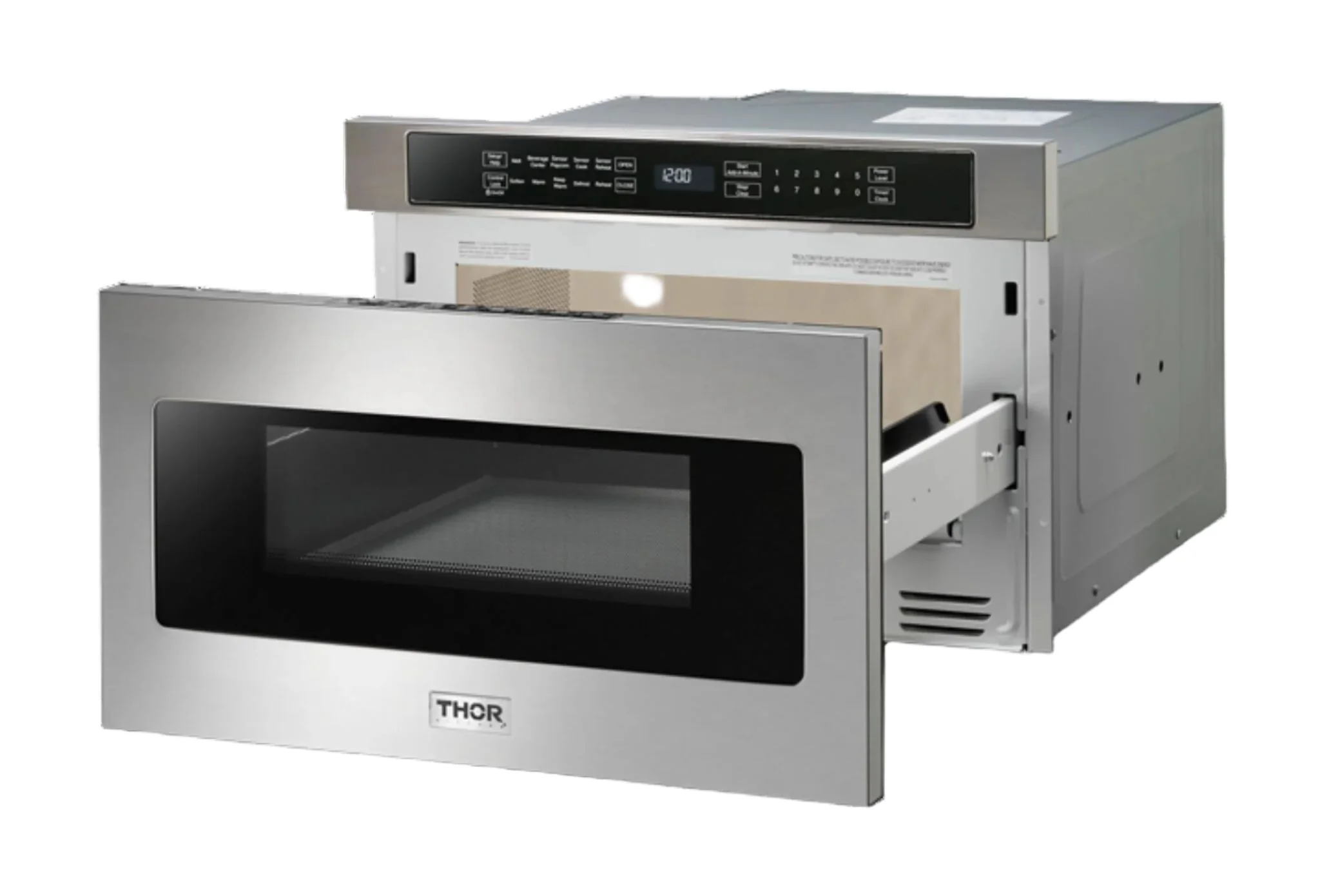 Thor Kitchen Stainless Steel Built-In Microwave Drawer (1.2 cu.ft.) - TMD2401 - Image 2
