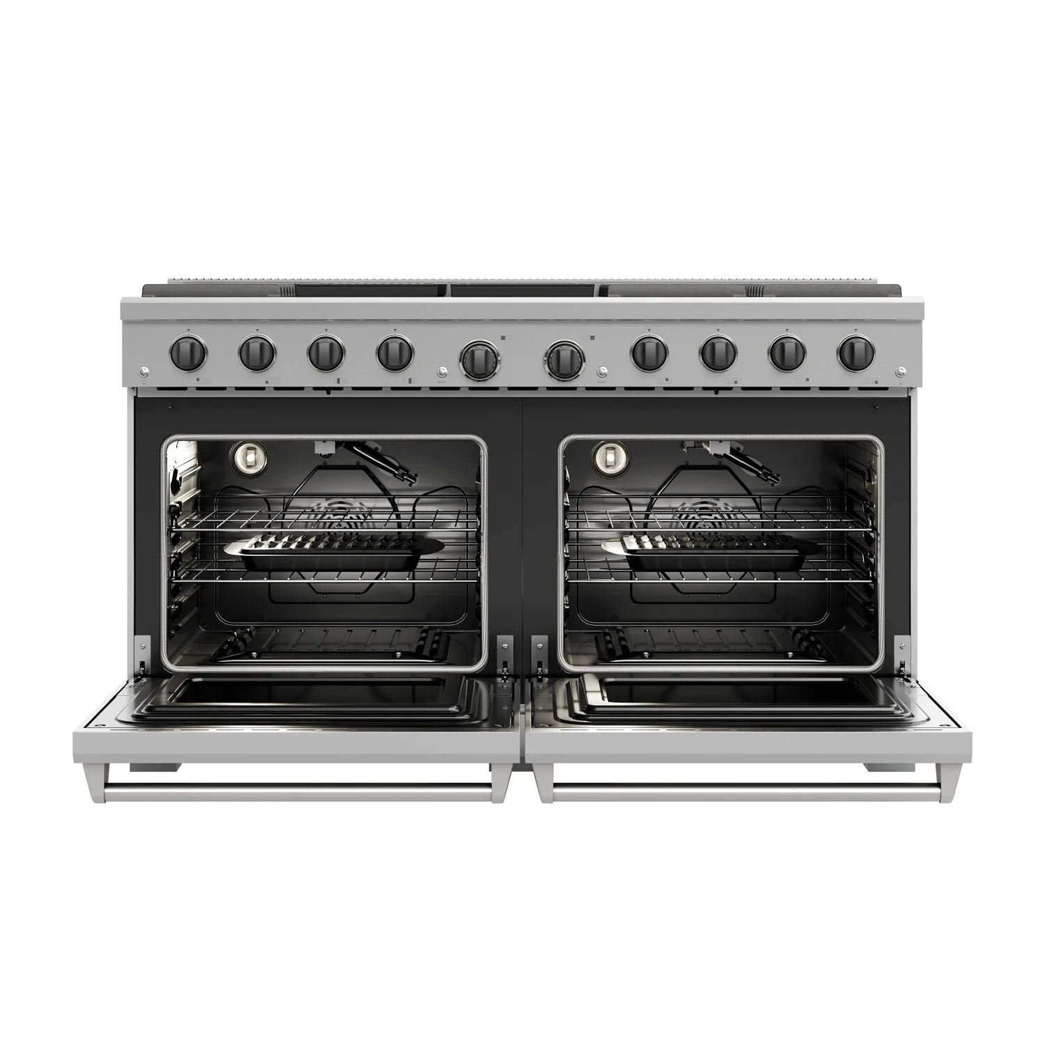 Thor Kitchen Stainless Steel Freestanding Gas Range (9.6 cu ft.) - LRG60E - Image 6