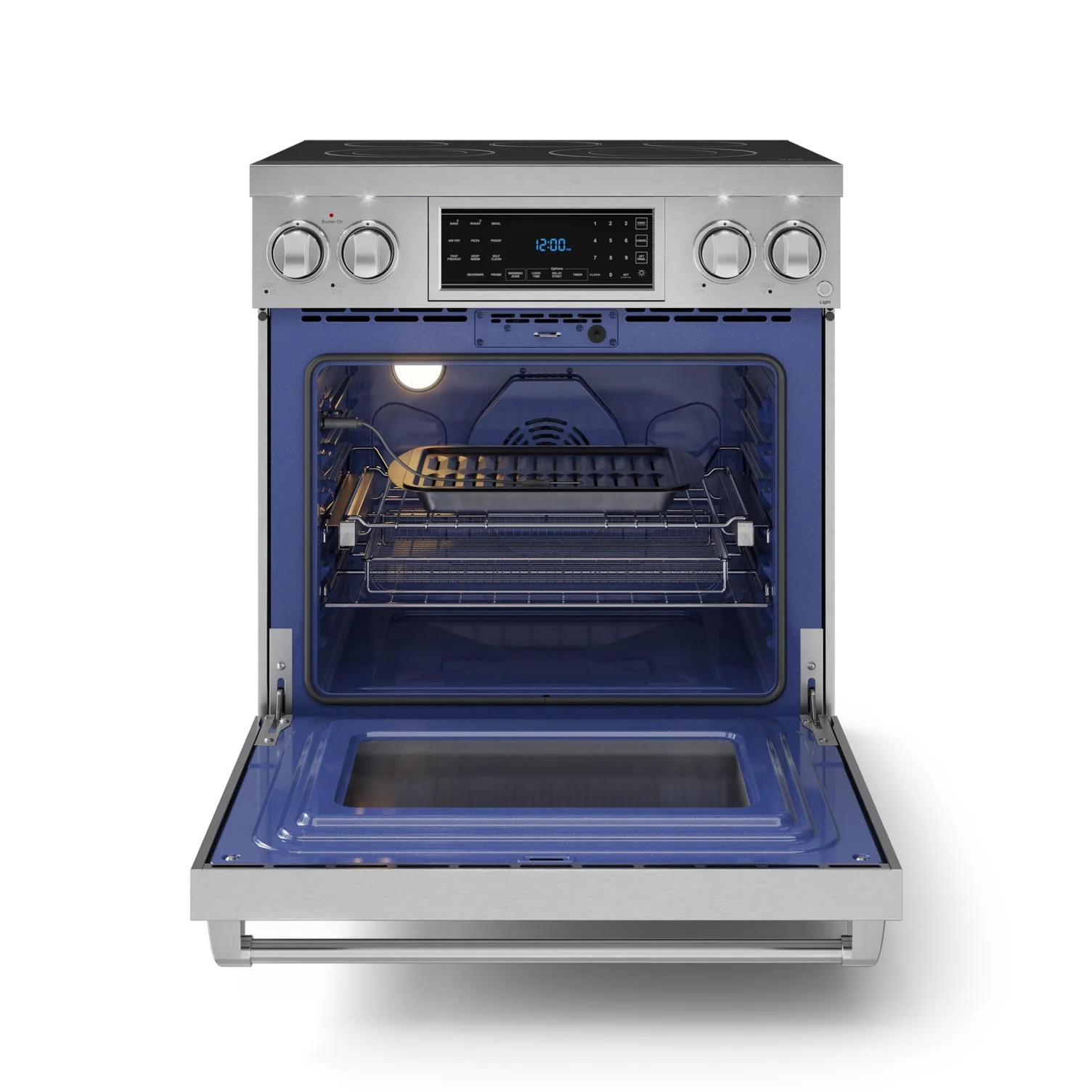Thor Kitchen Stainless Steel Freestanding Professional Electric Range|Gordon Ramsay Series (4.55 cu.ft.) - RSE30 - Image 2