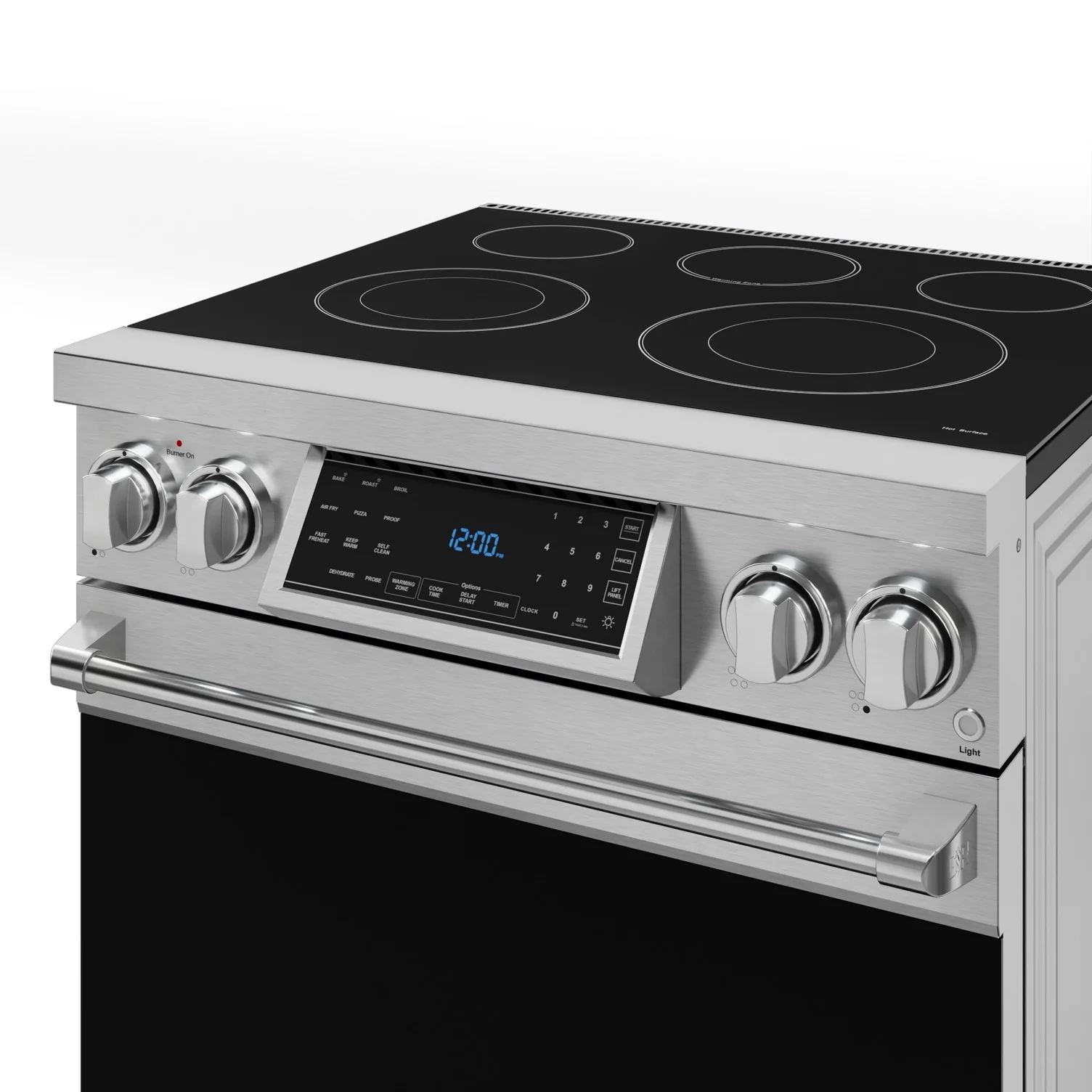 Thor Kitchen Stainless Steel Freestanding Professional Electric Range|Gordon Ramsay Series (4.55 cu.ft.) - RSE30 - Image 6