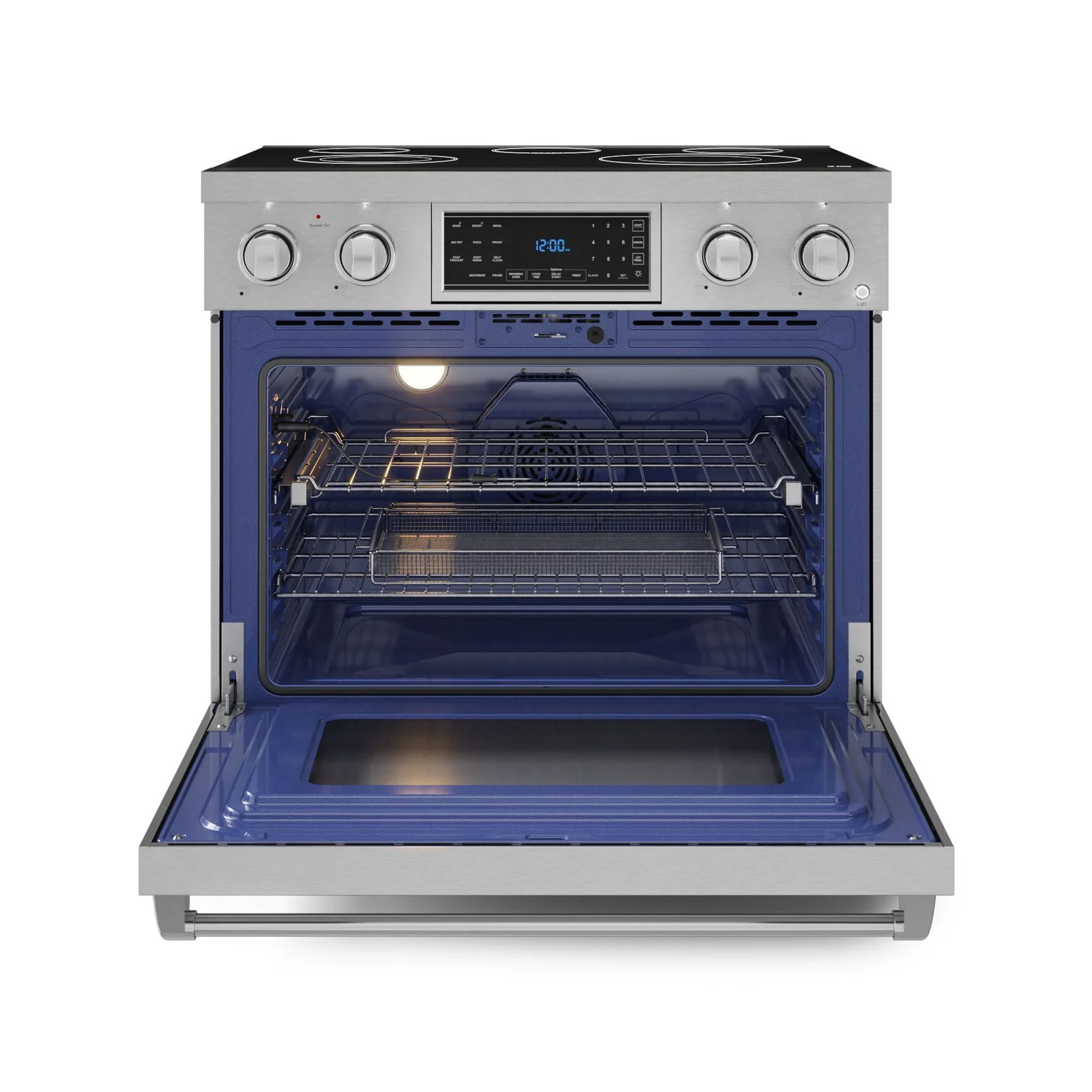Thor Kitchen Stainless Steel Freestanding Professional Electric Range|Gordon Ramsay Series (6 cu.ft) - RSE36 - Image 2